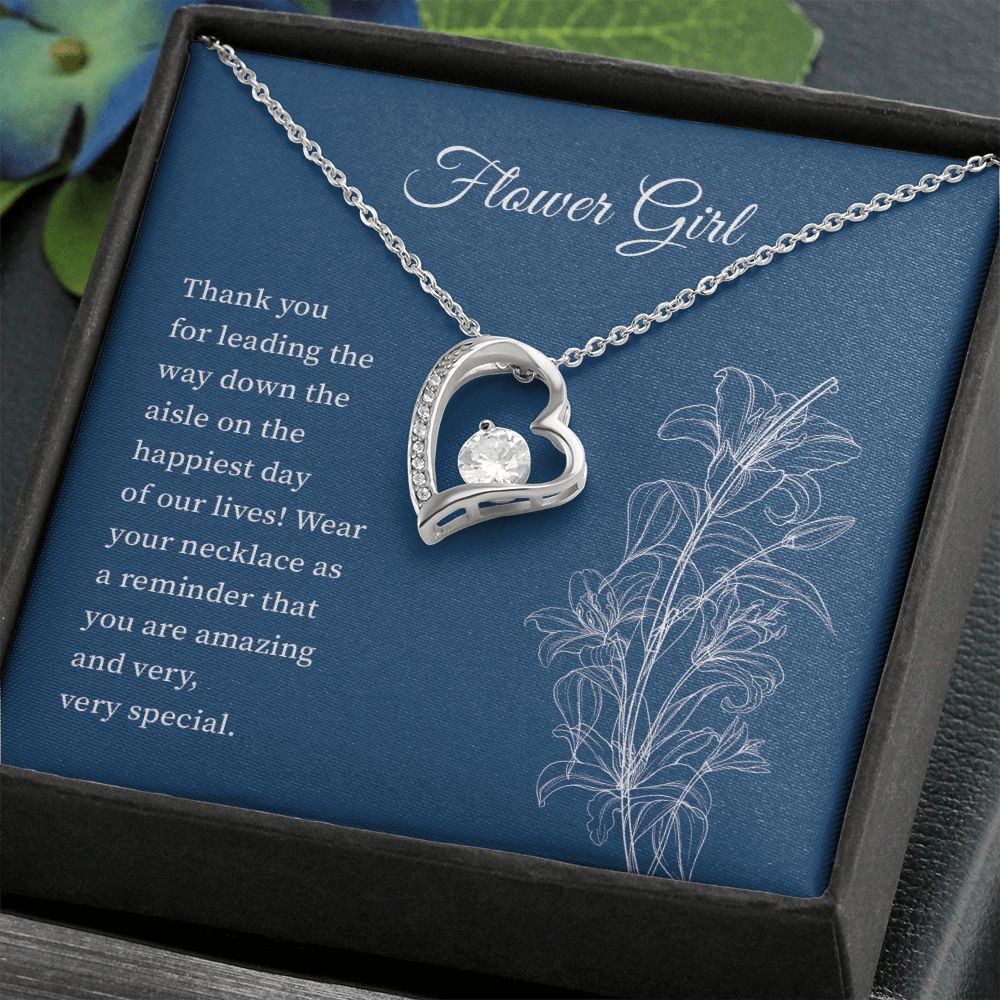 Flower Girl - thank you for leading the way down