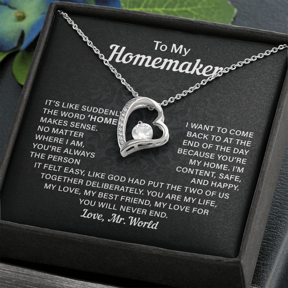 To My Homemaker, My Best Friend My Love For You Will Never End Love, Your Mr. World