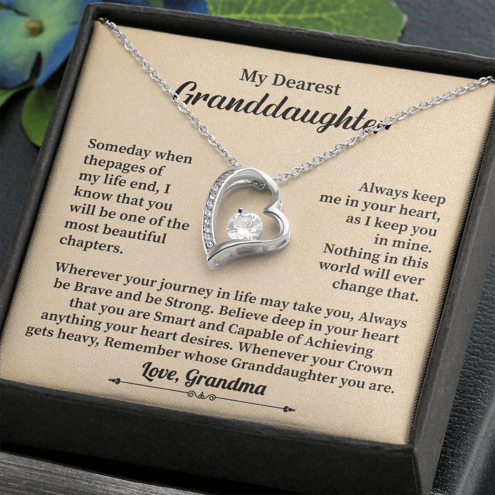 My Dearest Granddaughter I keep You In Mine Love, Grandma