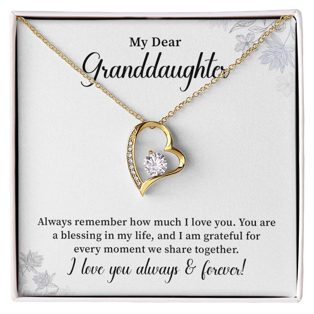 My Dear Granddaughter I love You Always & Forever