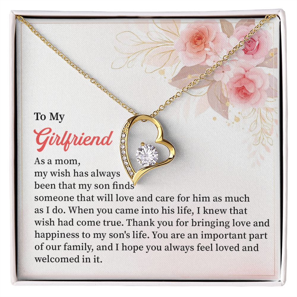 To My Girlfriend I Hope Always Feels Loved And Welcomed In it