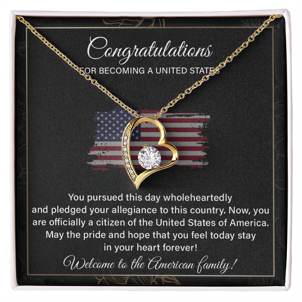 Congratulation for American/ US citizenship