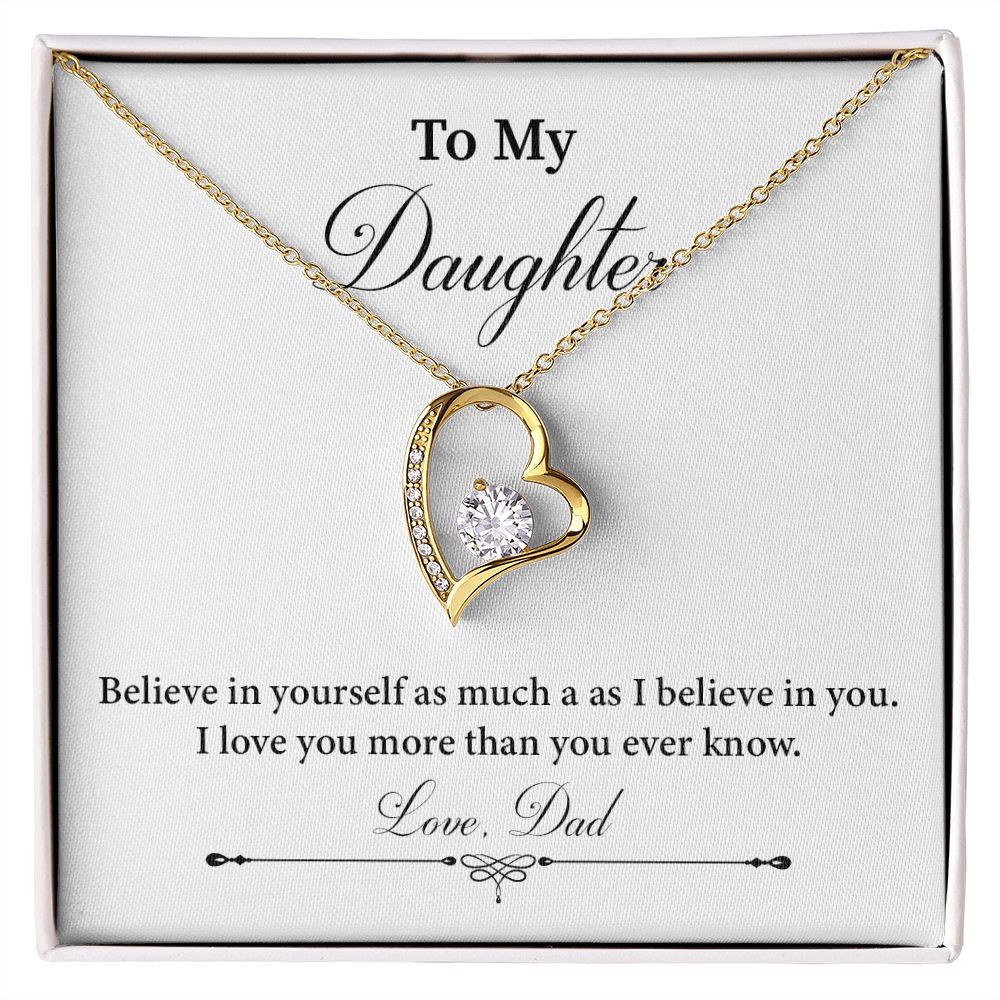 To My Daughter I Love You More Than You Ever Know, Love, Dad