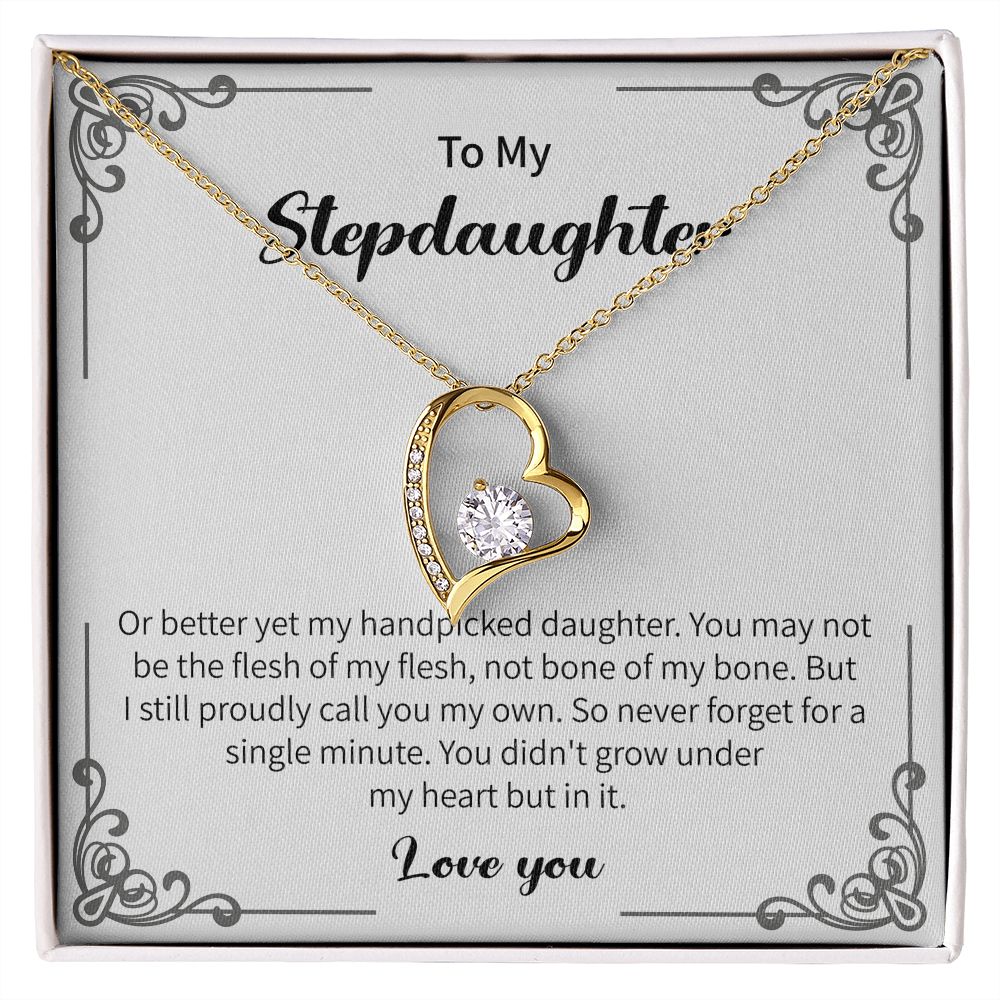 To My Stepdaughter You Didn't Grow Under My Heart But In It Love You