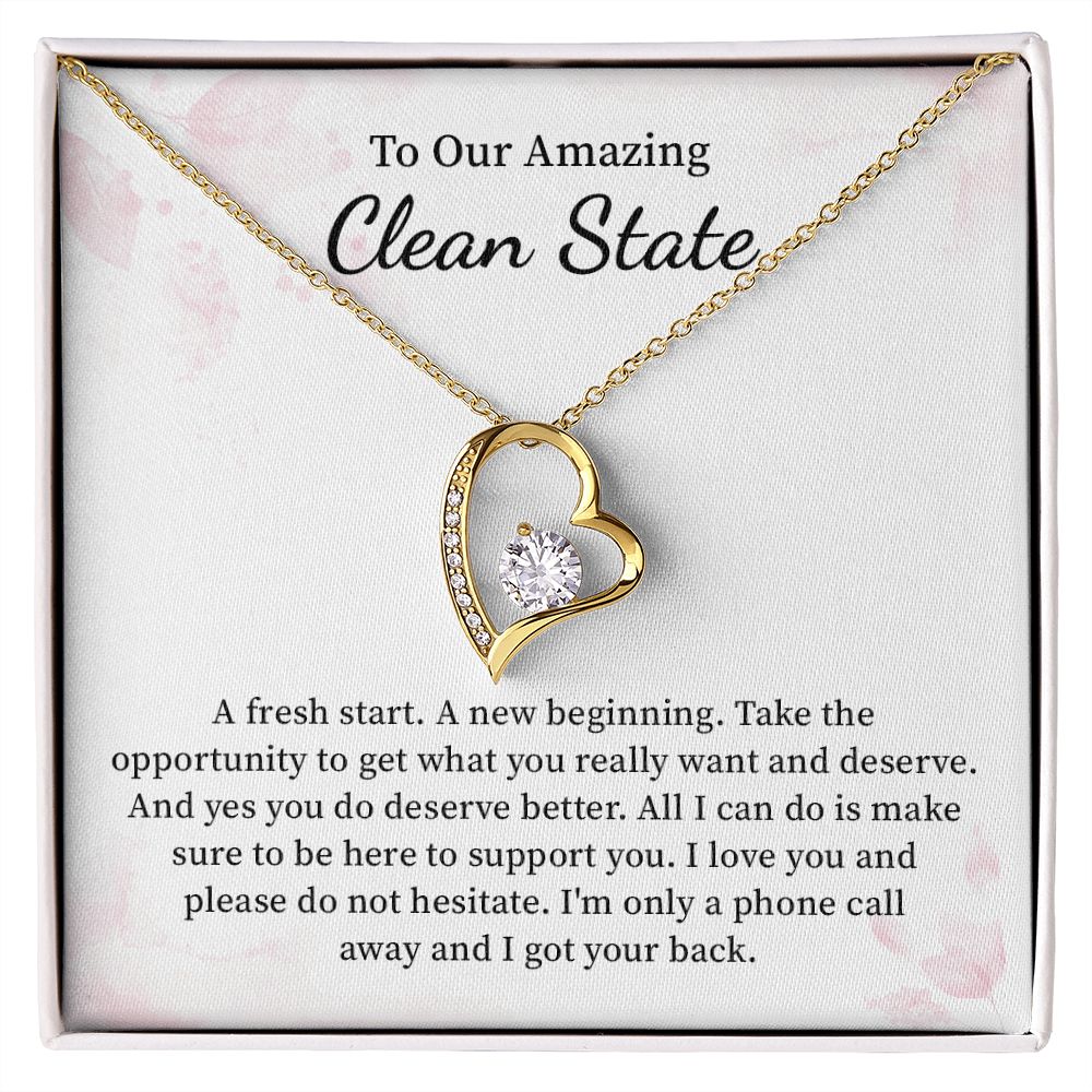 To Our Amazing Clean State - I got your back