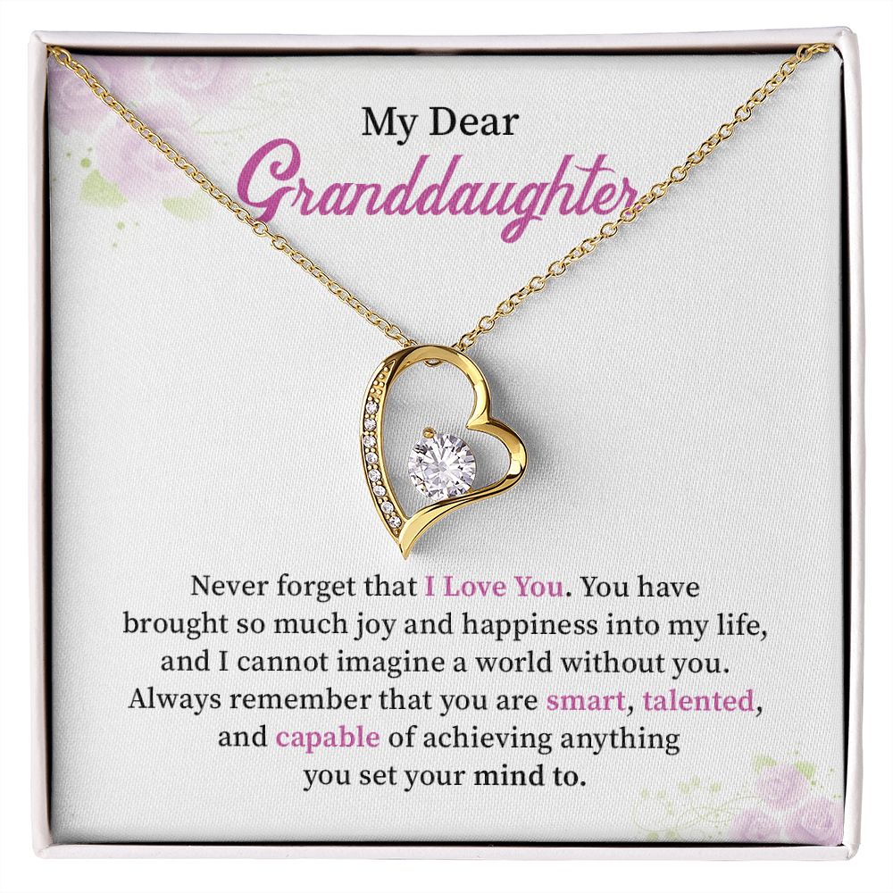 To Dear Granddaughter Capable Of Achieving Anything You Set Your Mind To