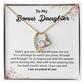 To My Bonus Daughter My Heart Swells Anew, I Love You and I Am So Proud Of You