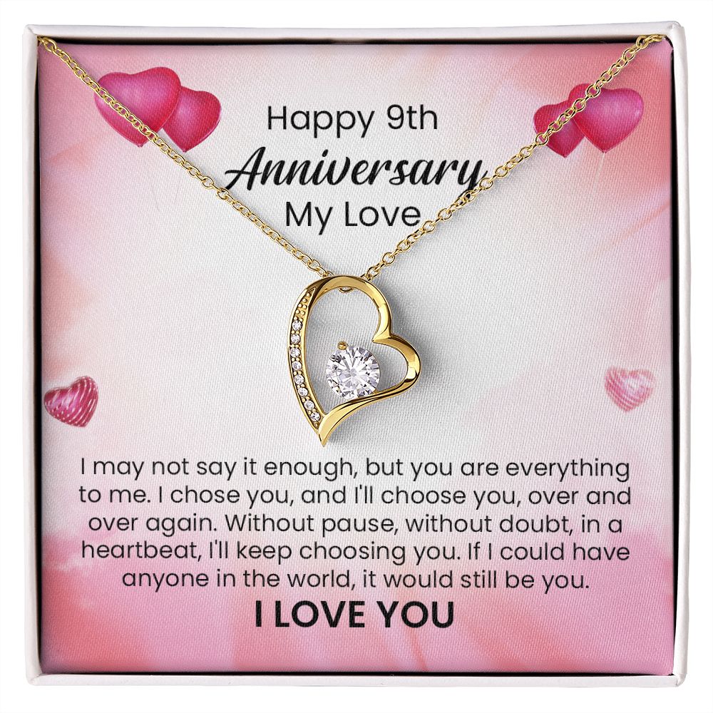 Happy 9th Anniversary My Love I Love You