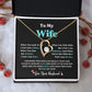 To My Wife Necklace From Husband