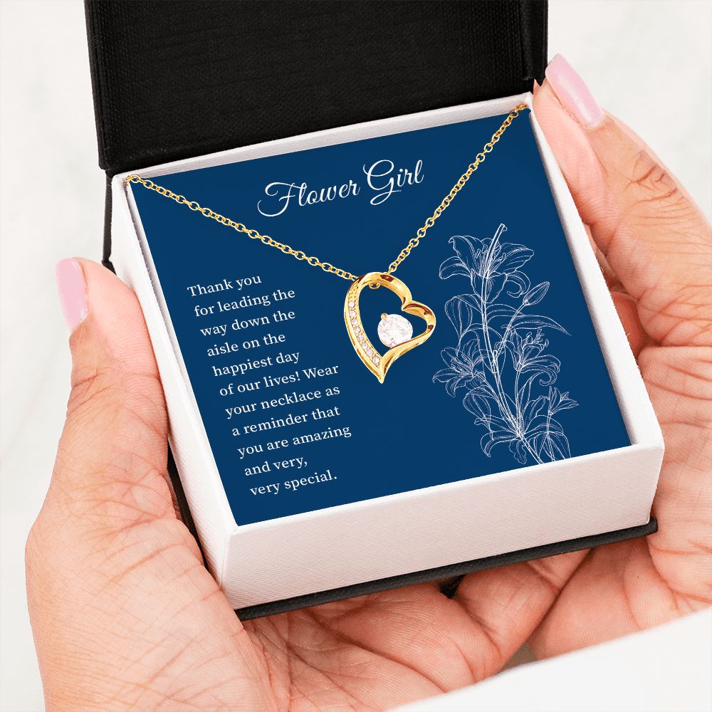 Flower Girl - thank you for leading the way down