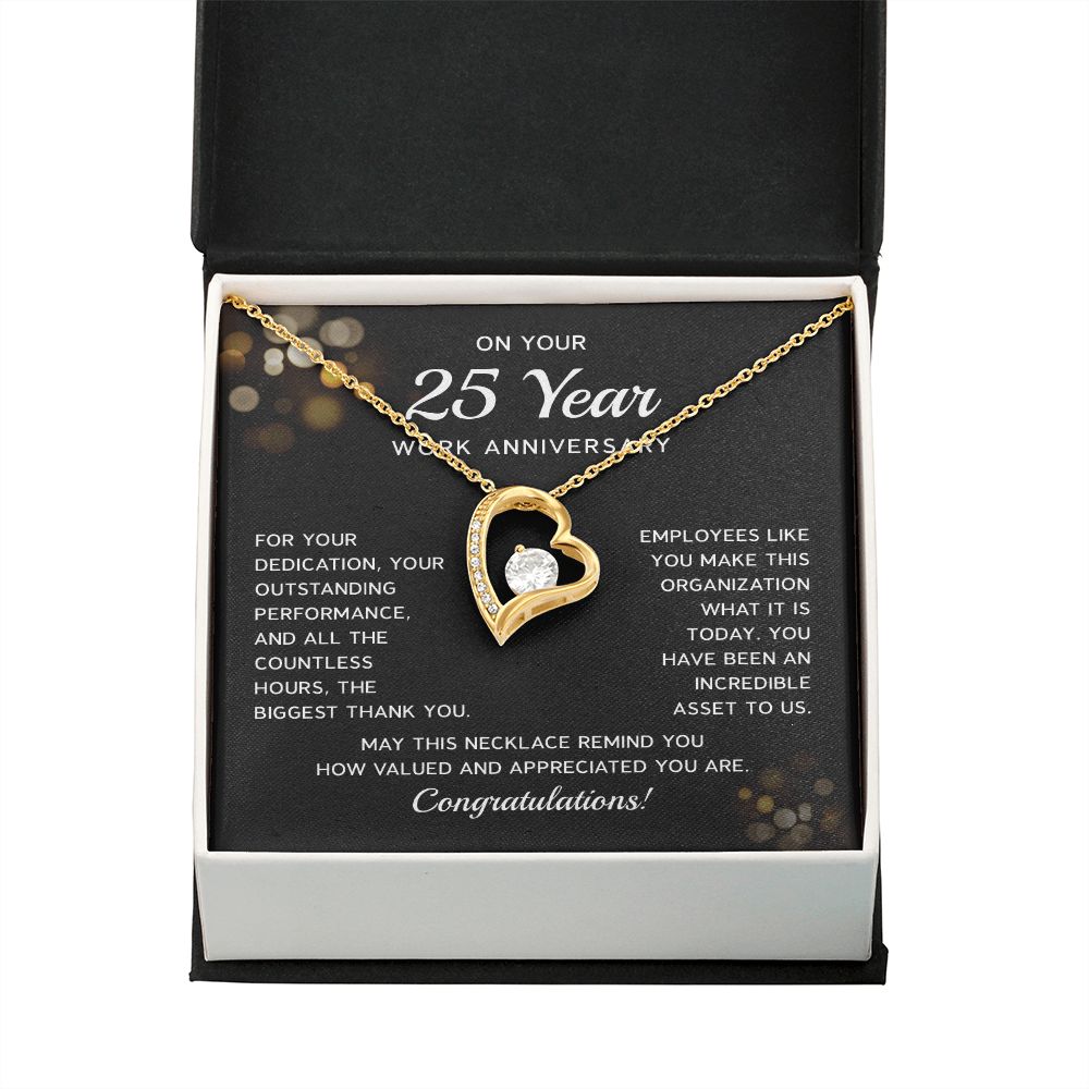 On Your 25th Work Anniversary, Congratulations!