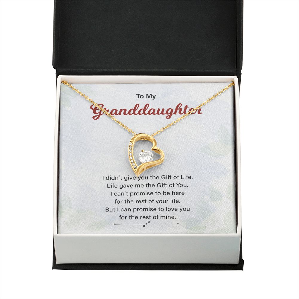 To My Granddaughter I Can promise To Love You For The Rest Of Mine
