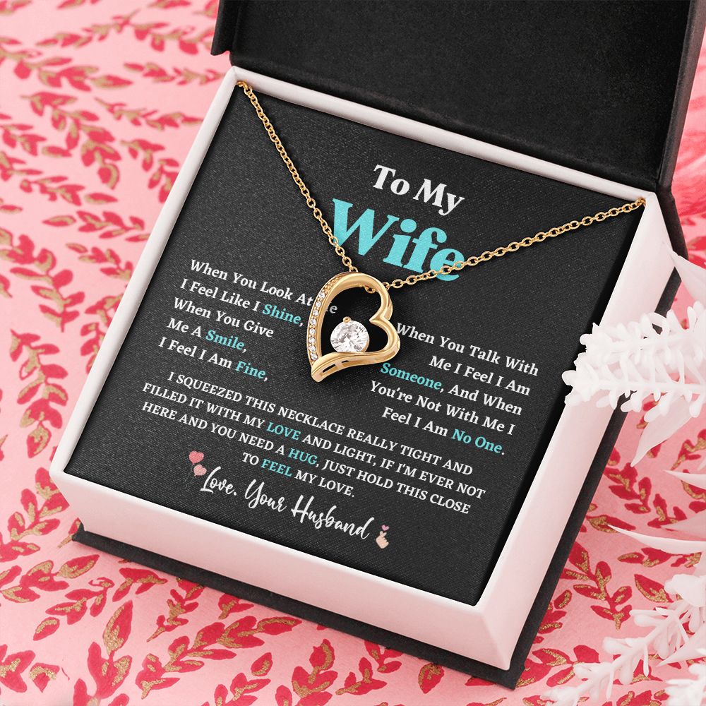 To My Wife Necklace From Husband