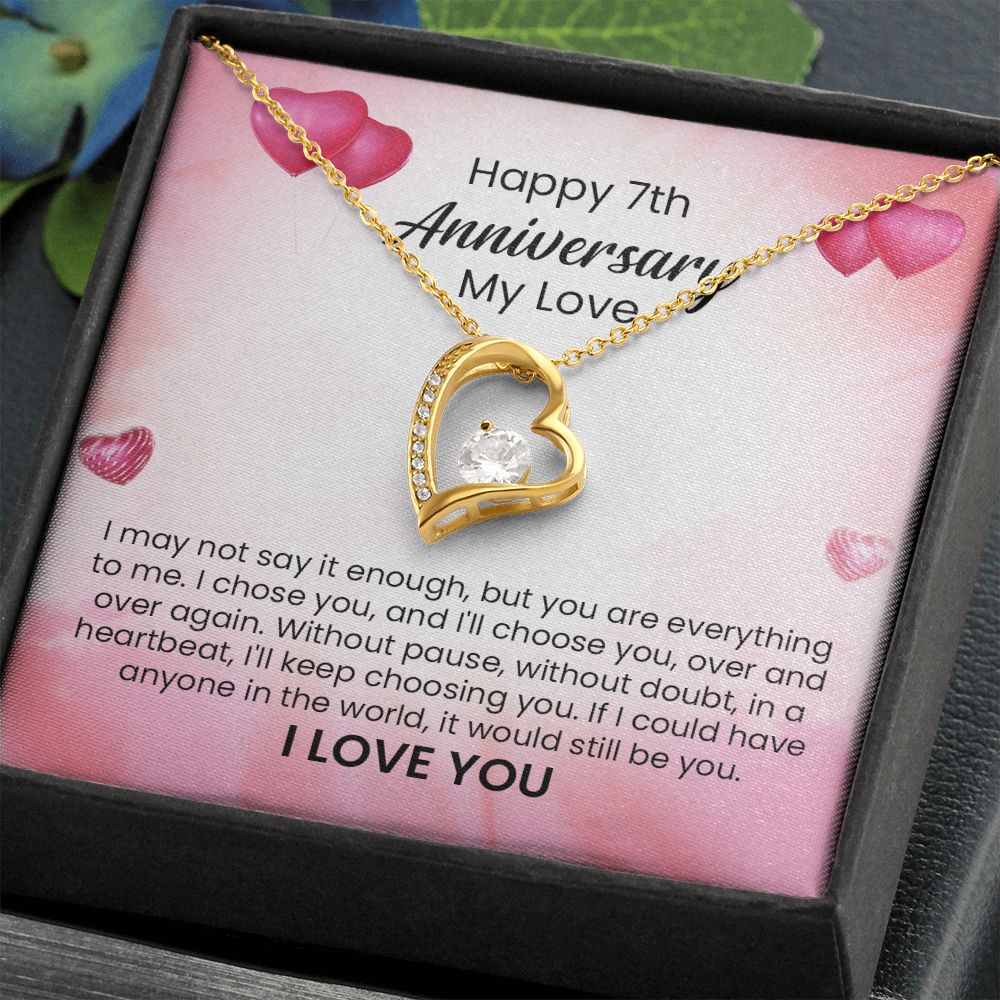 Happy 7th Anniversary My Love I Love You