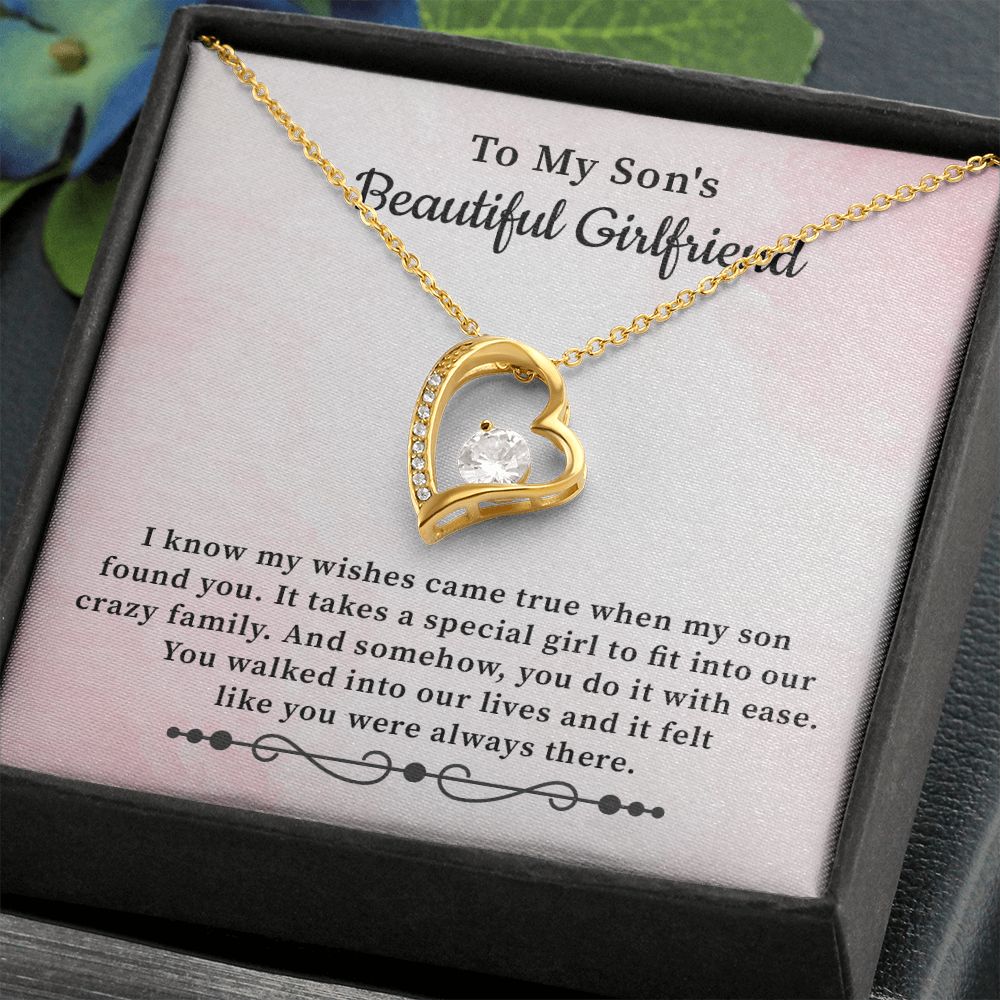 To My Son's Beautiful Girlfriend You Walked Into Our Lives And It Felt Were Always There
