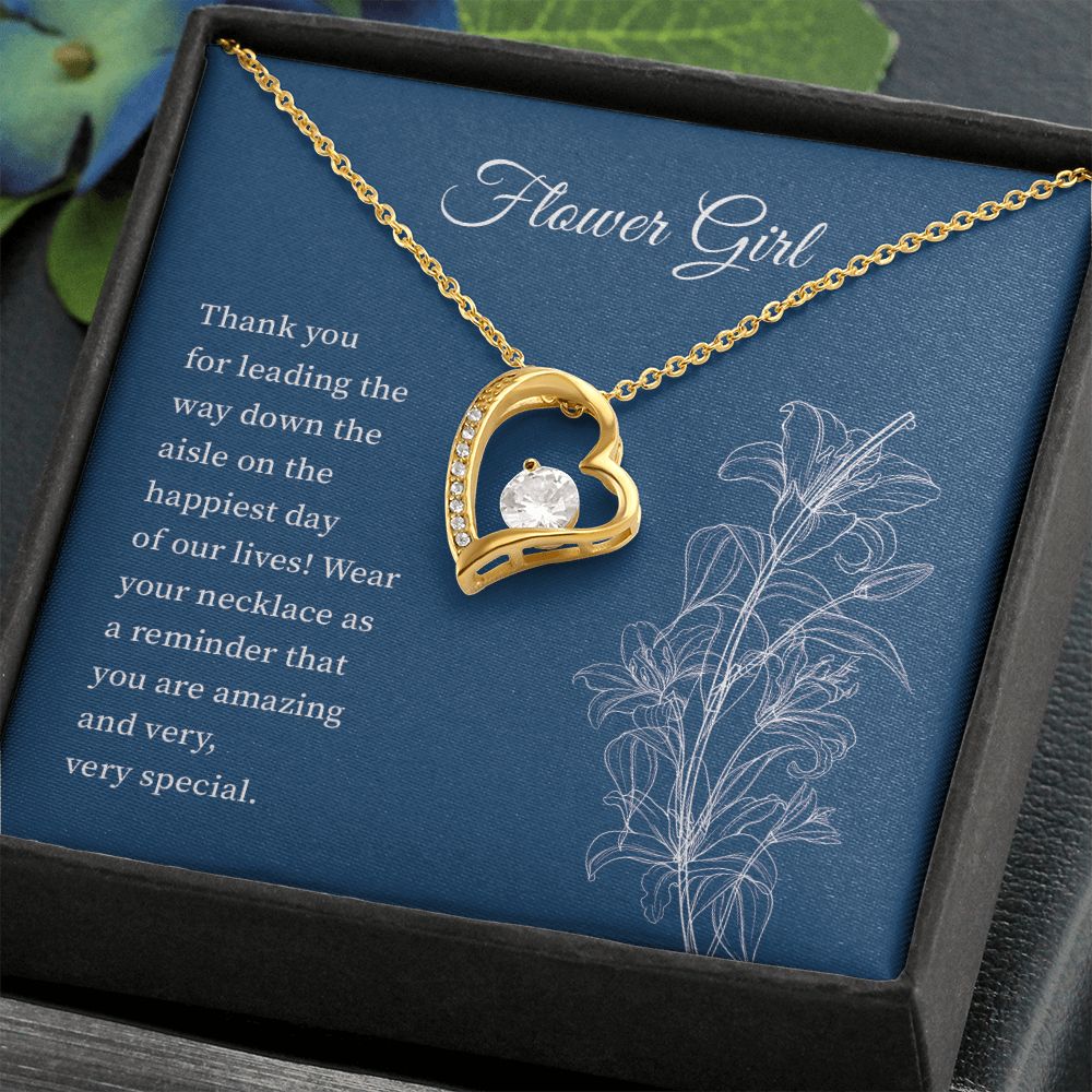 Flower Girl - thank you for leading the way down