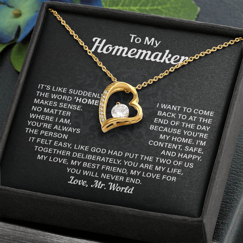 To My Homemaker, My Best Friend My Love For You Will Never End Love, Your Mr. World