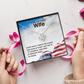 To My Air Force Wife Necklace – Patriotic Gift