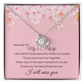 To My Ex-Wife Necklace Gift – With Message Card