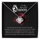 To My Queen Necklace Gift from Husband