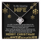 Amazing Wife Christmas Gift Love Knot Necklace From Husband