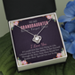 To My Granddaughter Necklace Gift From Grandma
