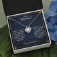 Retirement Necklace Gift for Women with Elegant Message Card