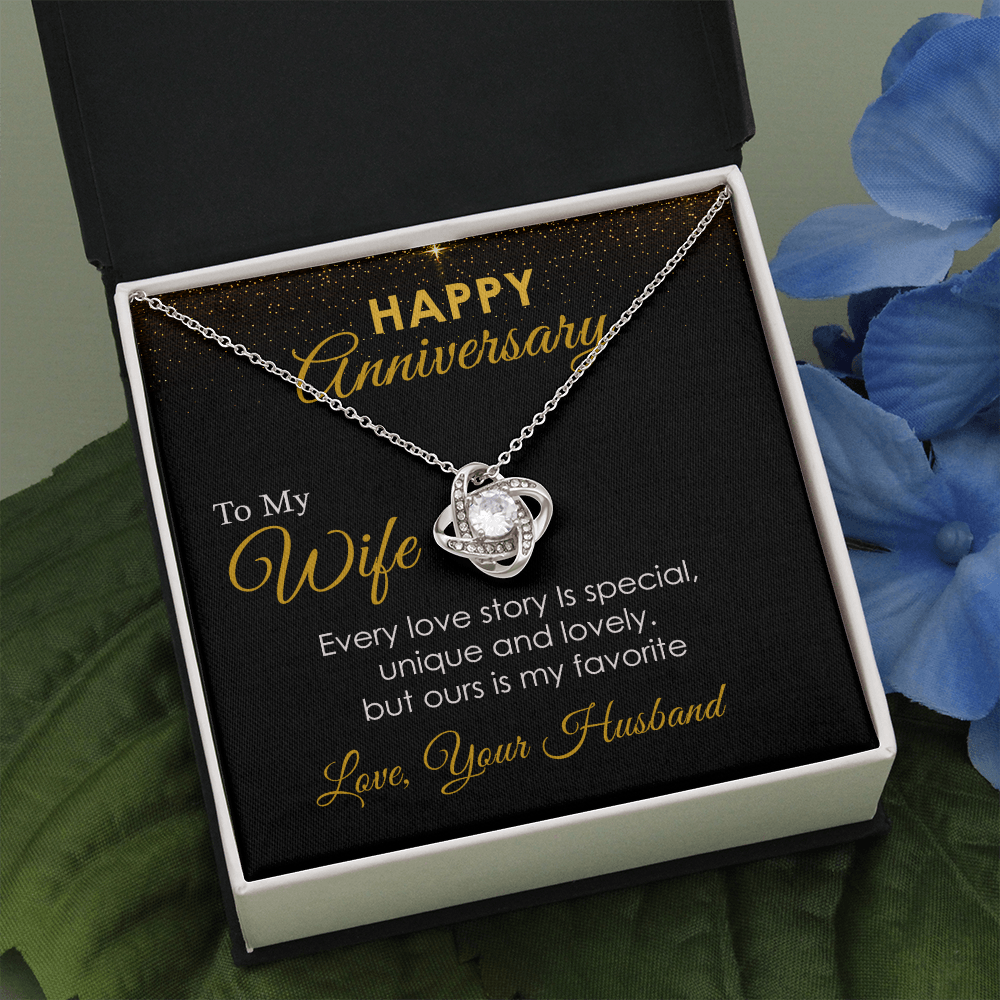 Anniversary Gift for Wife from Husband With Message Card