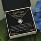 Badass Woman Necklace Gift with Empowering Message Card
