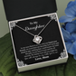 To My Daughter Necklace Gift from Mom – Eternal Love and Beauty Jewelry