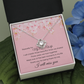 To My Ex-Wife Necklace Gift – With Message Card