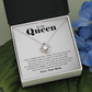 To My Queen Necklace Gift From Your King