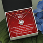 Christmas Gift Necklace for Wife from Husband With Message Card