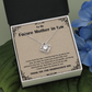 Future Mother-in-Law Necklace Gift from Bride with Heartfelt Message Card
