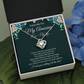 Necklace Gift for Ex-Wife – Thoughtful Message Card