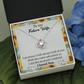 Future Wife Necklace Gift from Fiancé with Romantic Message Card
