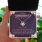 To My Granddaughter Necklace Gift From Grandma