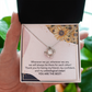 Unbiological Sister Necklace Gift with Heartfelt Message Card for Best Friend