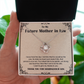 Future Mother-in-Law Necklace Gift from Bride with Heartfelt Message Card