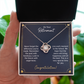 Retirement Necklace Gift for Women with Elegant Message Card