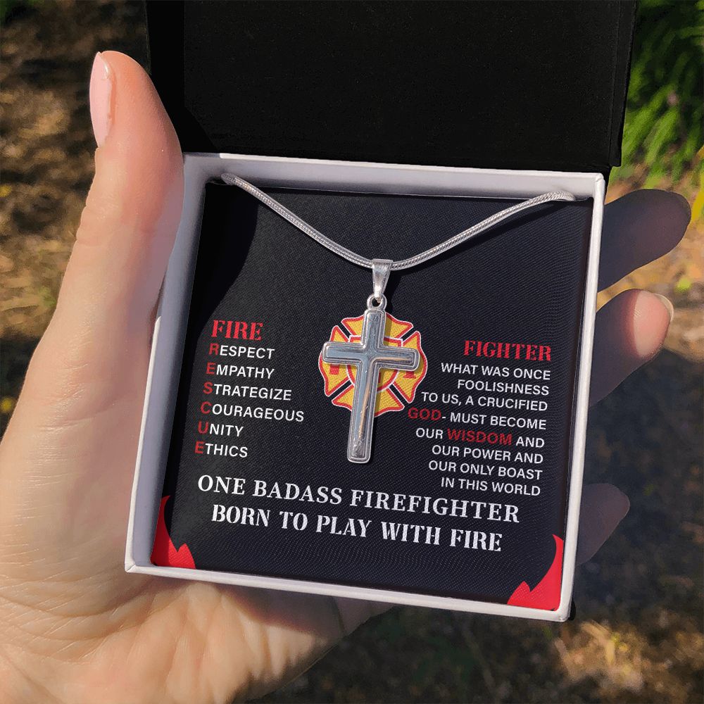 One Badass Firefighter Born To Play With Fire