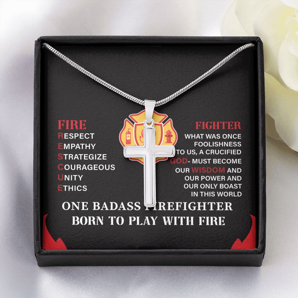 One Badass Firefighter Born To Play With Fire