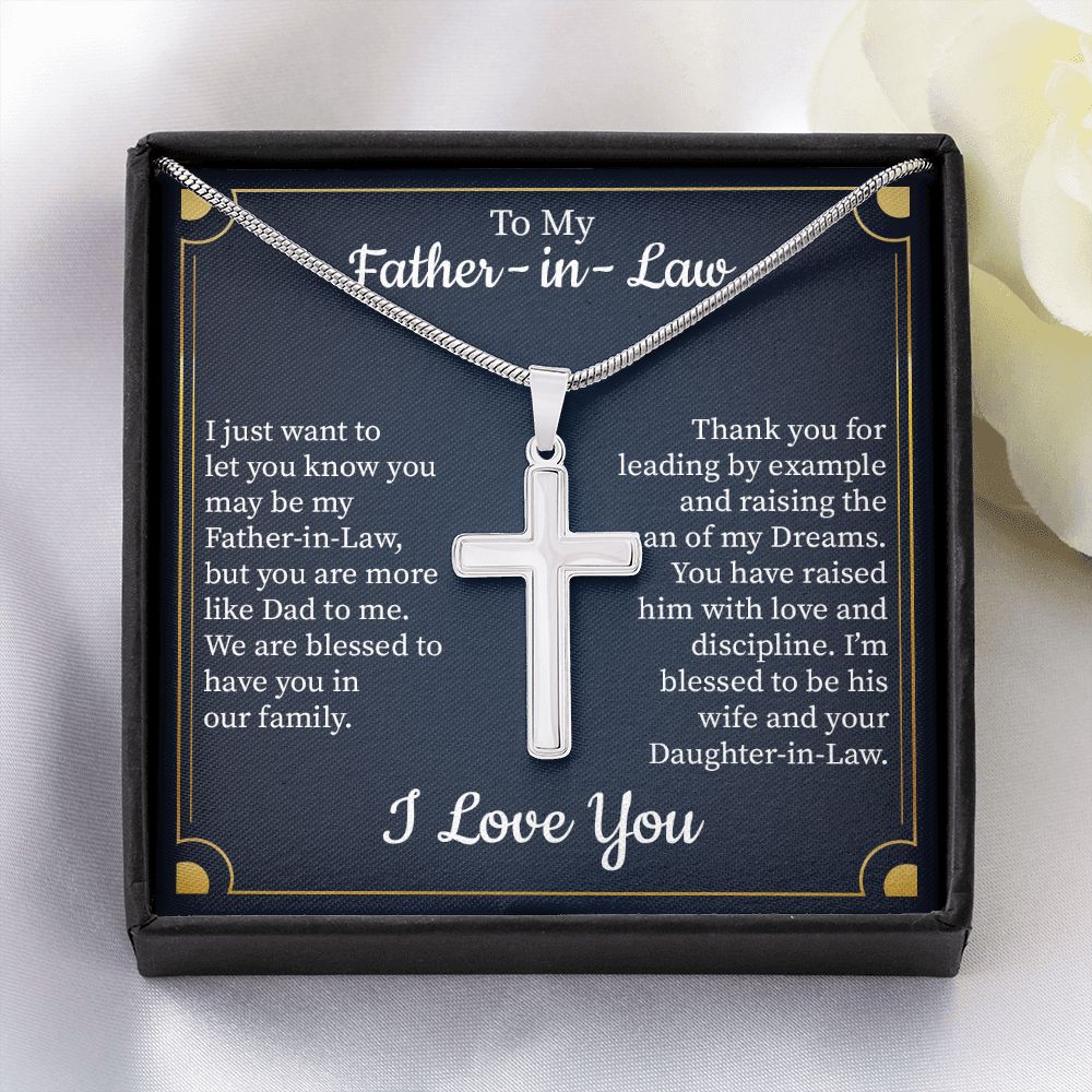 To My Father-In-Law I'm Blessed To Be His Wife And Your Daughter-In-Law, I Love You