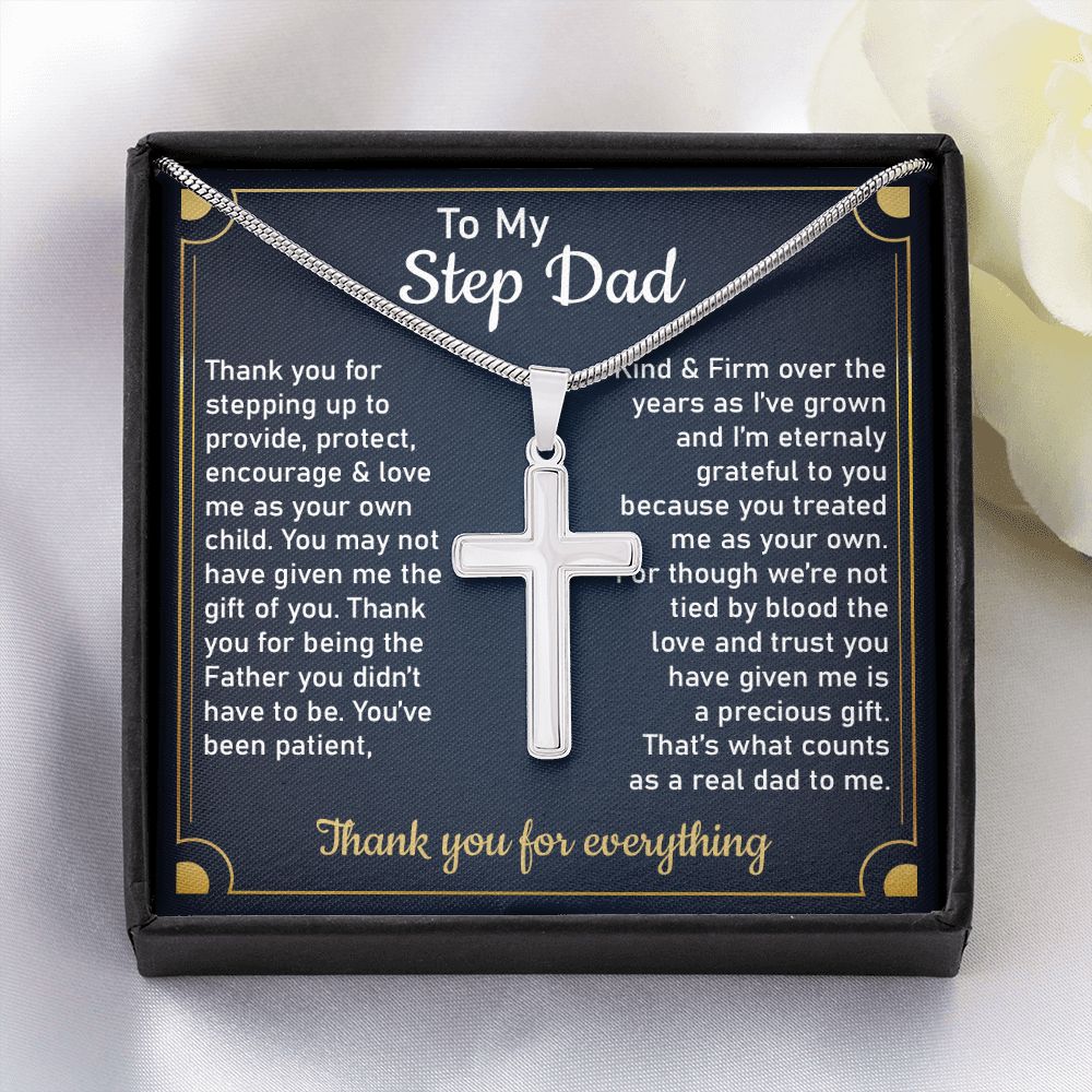 To My Step Dad I'm  Eternally Grateful To You Because You Treated Me As your Own Thank you For Everything