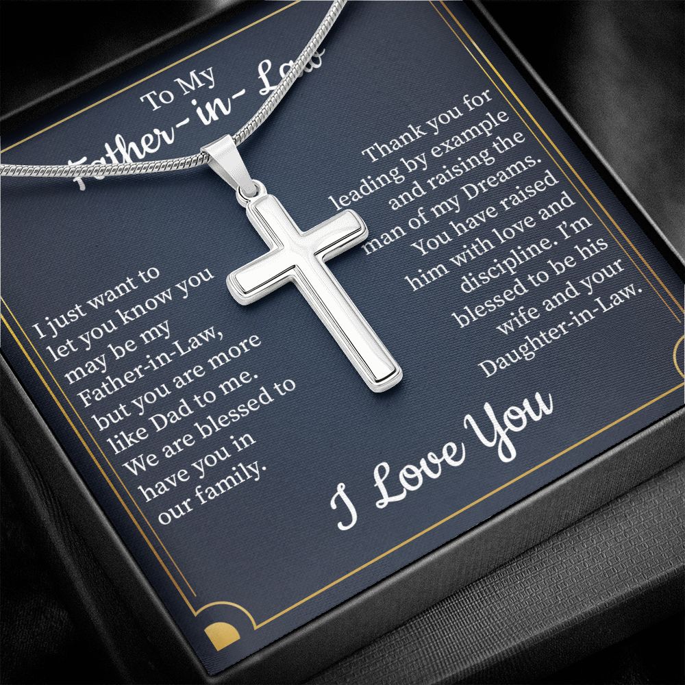 To My Father-In-Law I'm Blessed To Be His Wife And Your Daughter-In-Law, I Love You