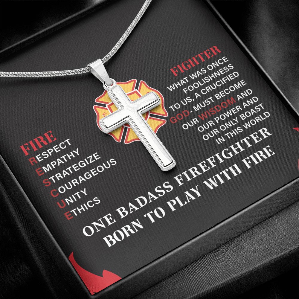 One Badass Firefighter Born To Play With Fire