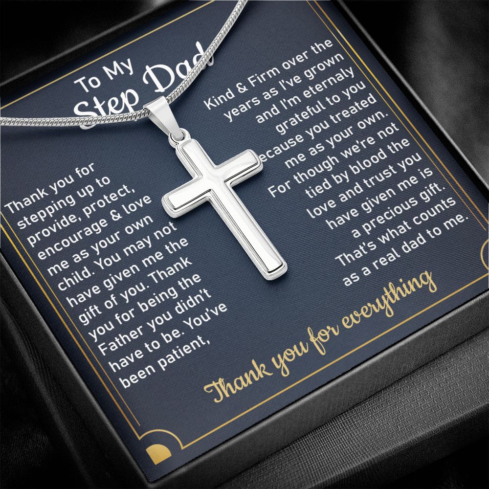 To My Step Dad I'm  Eternally Grateful To You Because You Treated Me As your Own Thank you For Everything