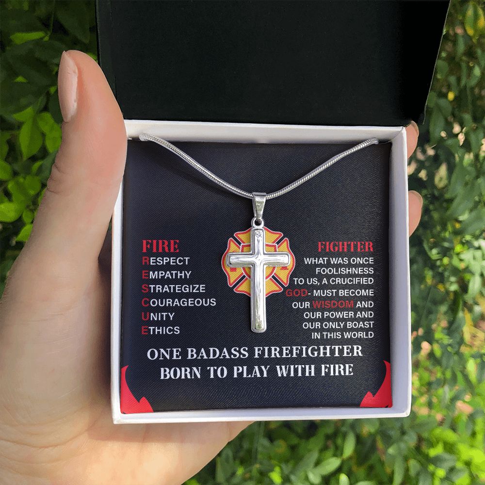 One Badass Firefighter Born To Play With Fire