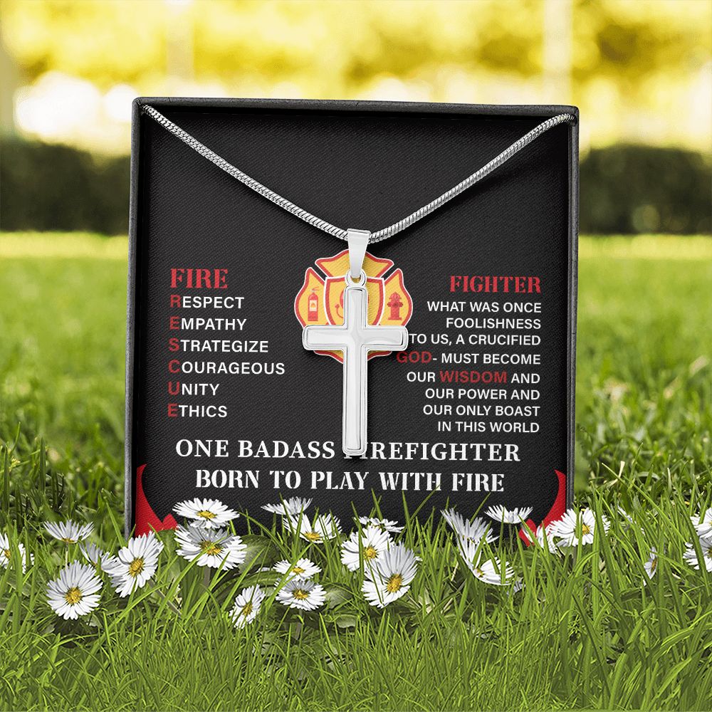 One Badass Firefighter Born To Play With Fire