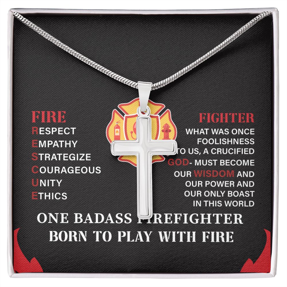 One Badass Firefighter Born To Play With Fire